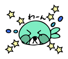 KID's SEAL made by kid. sticker #12112680