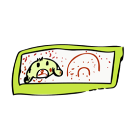 KID's SEAL made by kid. sticker #12112682