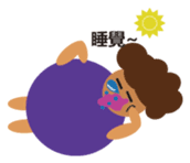 Fat mom sticker #12112946