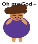 Fat mom sticker #12112951