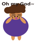 Fat mom sticker #12112951