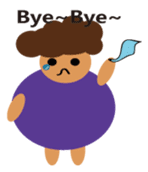 Fat mom sticker #12112959