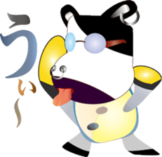 Sunglasses Funny cow sticker #12114150