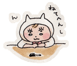 Neko-kaburi-boy (KANSAI ver.) sticker #12114416