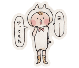 Neko-kaburi-boy (KANSAI ver.) sticker #12114426