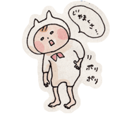 Neko-kaburi-boy (KANSAI ver.) sticker #12114429