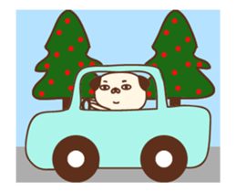 Charlie & Chino [Pug & French Bulldog] sticker #12114619