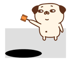 Charlie & Chino [Pug & French Bulldog] sticker #12114620