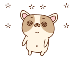 Charlie & Chino [Pug & French Bulldog] sticker #12114621