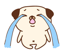 Charlie & Chino [Pug & French Bulldog] sticker #12114622