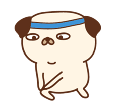 Charlie & Chino [Pug & French Bulldog] sticker #12114626