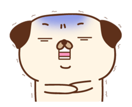 Charlie & Chino [Pug & French Bulldog] sticker #12114628