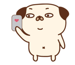 Charlie & Chino [Pug & French Bulldog] sticker #12114631