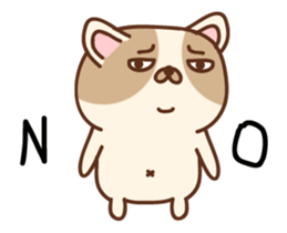 Charlie & Chino [Pug & French Bulldog] sticker #12114632