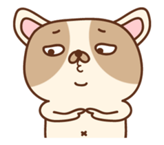 Charlie & Chino [Pug & French Bulldog] sticker #12114634