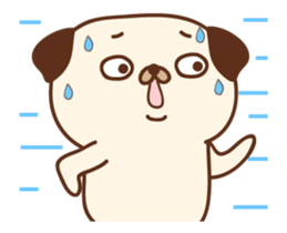 Charlie & Chino [Pug & French Bulldog] sticker #12114635