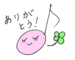 a musical note sticker #12115326
