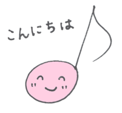 a musical note sticker #12115327