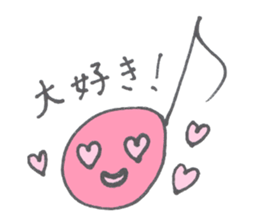 a musical note sticker #12115335