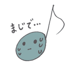 a musical note sticker #12115340