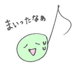 a musical note sticker #12115344