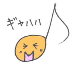 a musical note sticker #12115345