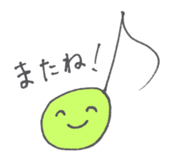 a musical note sticker #12115346