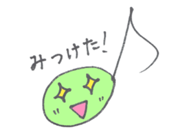 a musical note sticker #12115347