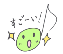 a musical note sticker #12115364