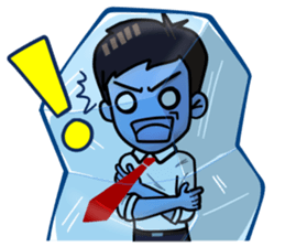 Awesome Salaryman and Trader sticker #12116038