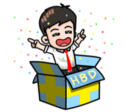 Awesome Salaryman and Trader sticker #12116040