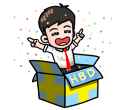 Awesome Salaryman and Trader sticker #12116040