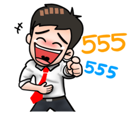 Awesome Salaryman and Trader sticker #12116041
