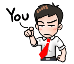 Awesome Salaryman and Trader sticker #12116060