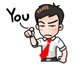 Awesome Salaryman and Trader sticker #12116060