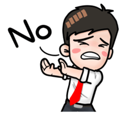 Awesome Salaryman and Trader sticker #12116061