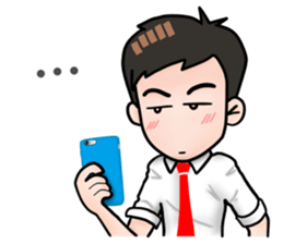 Awesome Salaryman and Trader sticker #12116067