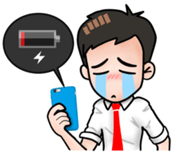 Awesome Salaryman and Trader sticker #12116069