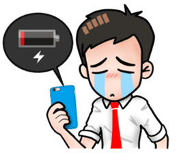 Awesome Salaryman and Trader sticker #12116069