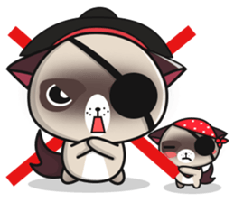 Pirate Himalayan Brothers sticker #12116696