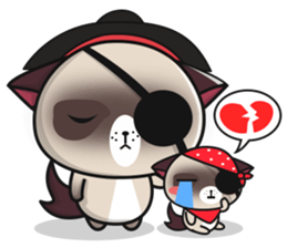Pirate Himalayan Brothers sticker #12116700
