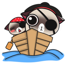 Pirate Himalayan Brothers sticker #12116701