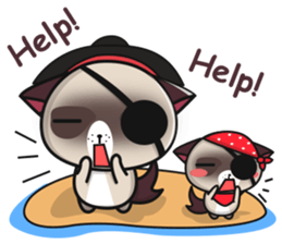 Pirate Himalayan Brothers sticker #12116702