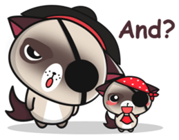 Pirate Himalayan Brothers sticker #12116707