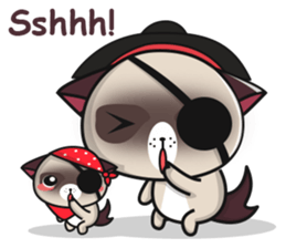 Pirate Himalayan Brothers sticker #12116709