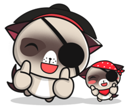 Pirate Himalayan Brothers sticker #12116710