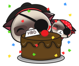 Pirate Himalayan Brothers sticker #12116711