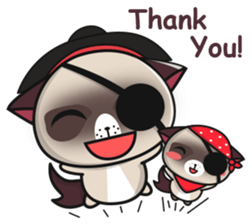 Pirate Himalayan Brothers sticker #12116722