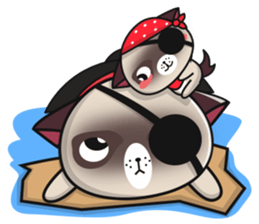 Pirate Himalayan Brothers sticker #12116732