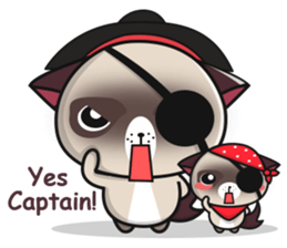 Pirate Himalayan Brothers sticker #12116733